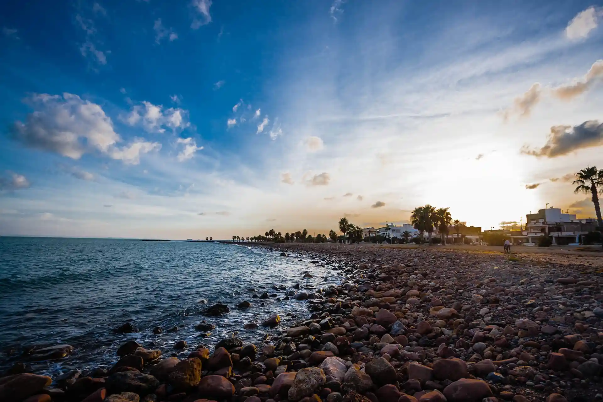 Calming coastal scene representing natural stress relief services in Ellenton and Palmetto.
