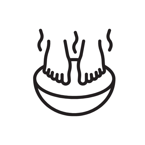 Ionic foot bath