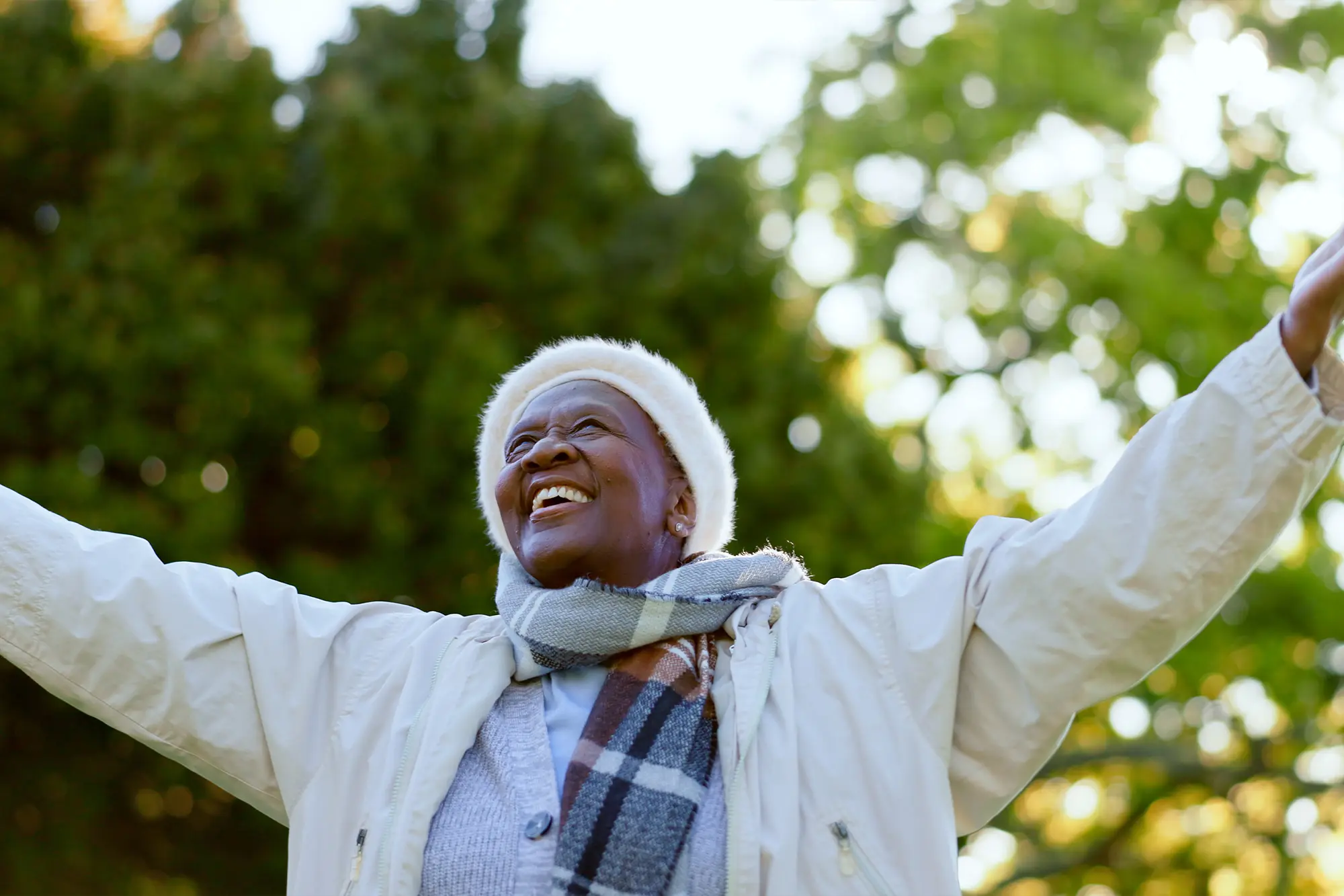 Local senior experiencing relief and wellness at our center in Ellenton.