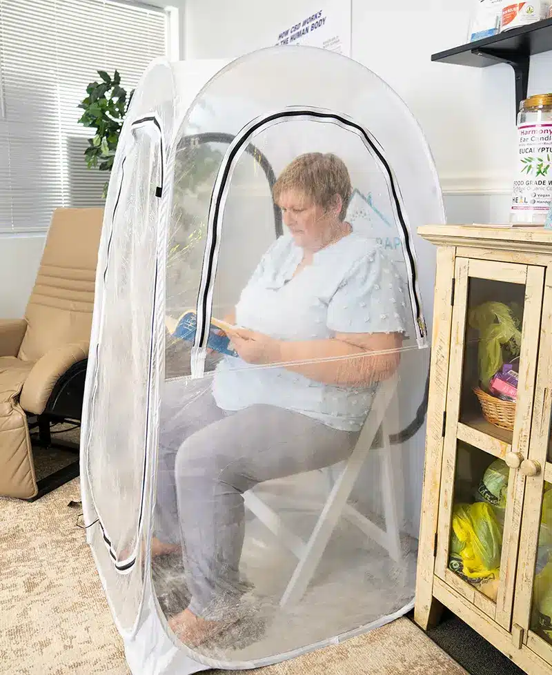 Convenient salt therapy for respiratory health and inflammation relief in Ellenton.